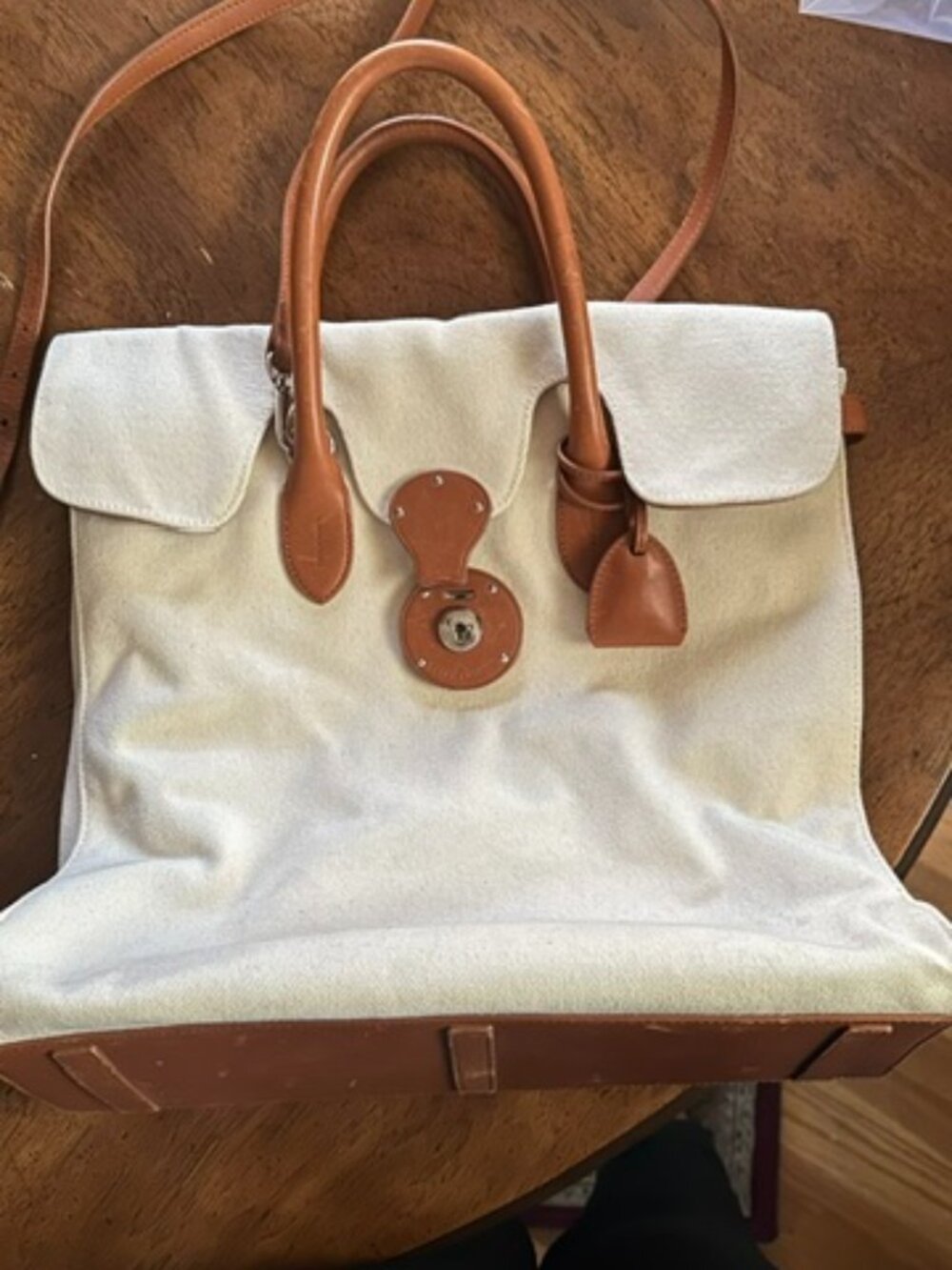 Ralph Lauren Ricky Canvas Tote
